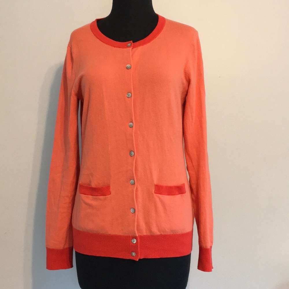 Old Navy Salmon Button Up Cardigan, M